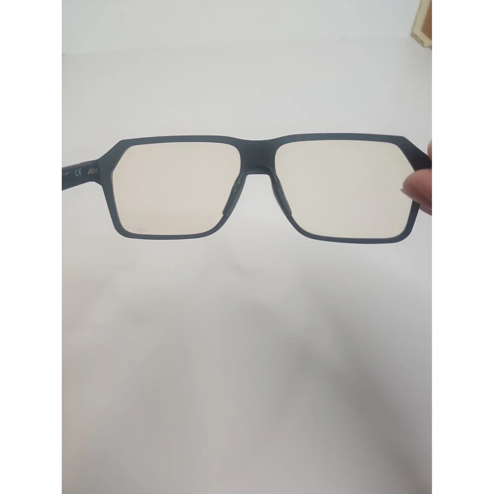 Oakley Bevel Eyeglasses Satin Black Blue OX8161-0457 57-13 145 Mens W/ Case